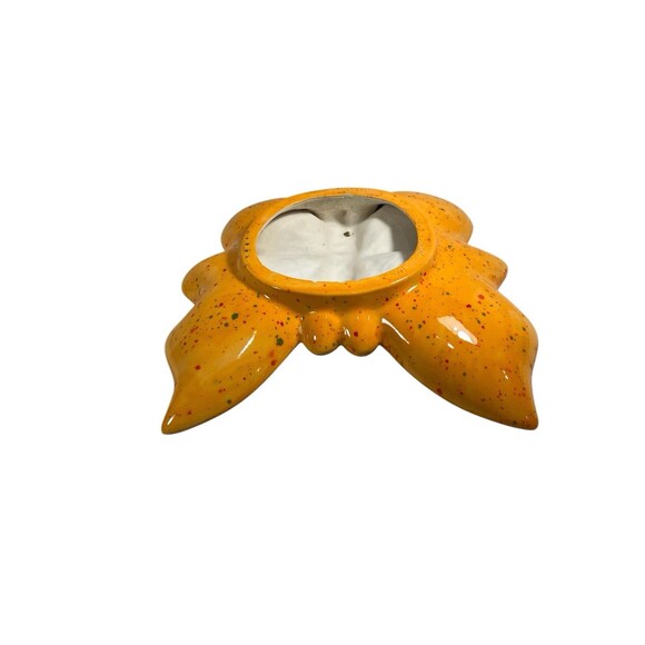 Vintage Butterfly Shape Tray Large Dish Hand Painted 1977 Retro MCM - Picture 6 of 10